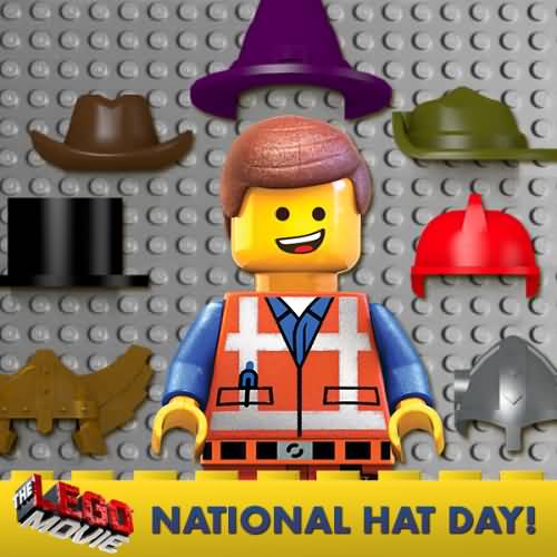 National Hat Day 3D Man Picture