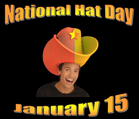 National Hat Day January 15 Image