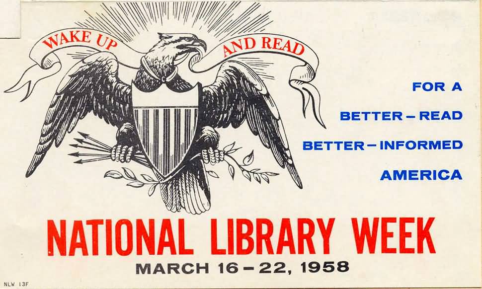 National Library Week March 16-22, 1958