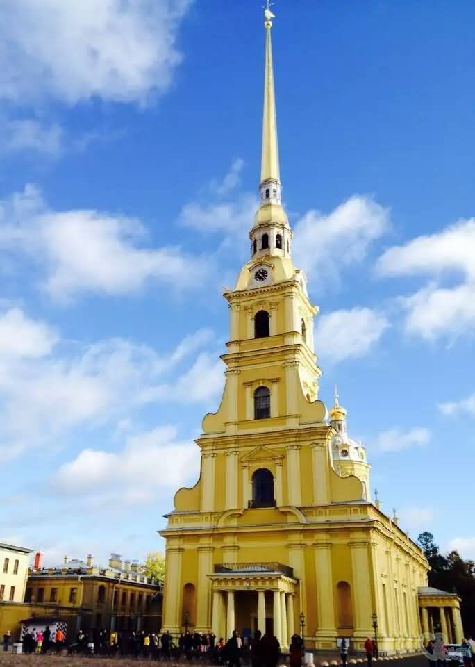 Outside View Of The Peter And Paul Cathedral