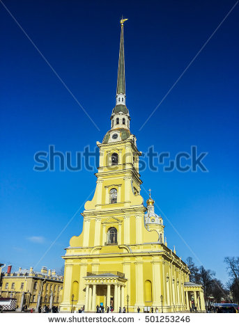 Peter And Paul Cathedral In Peter And Paul Fortress