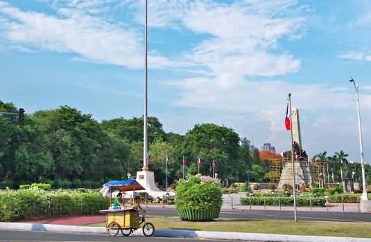 Road In Front Of Rizal Park