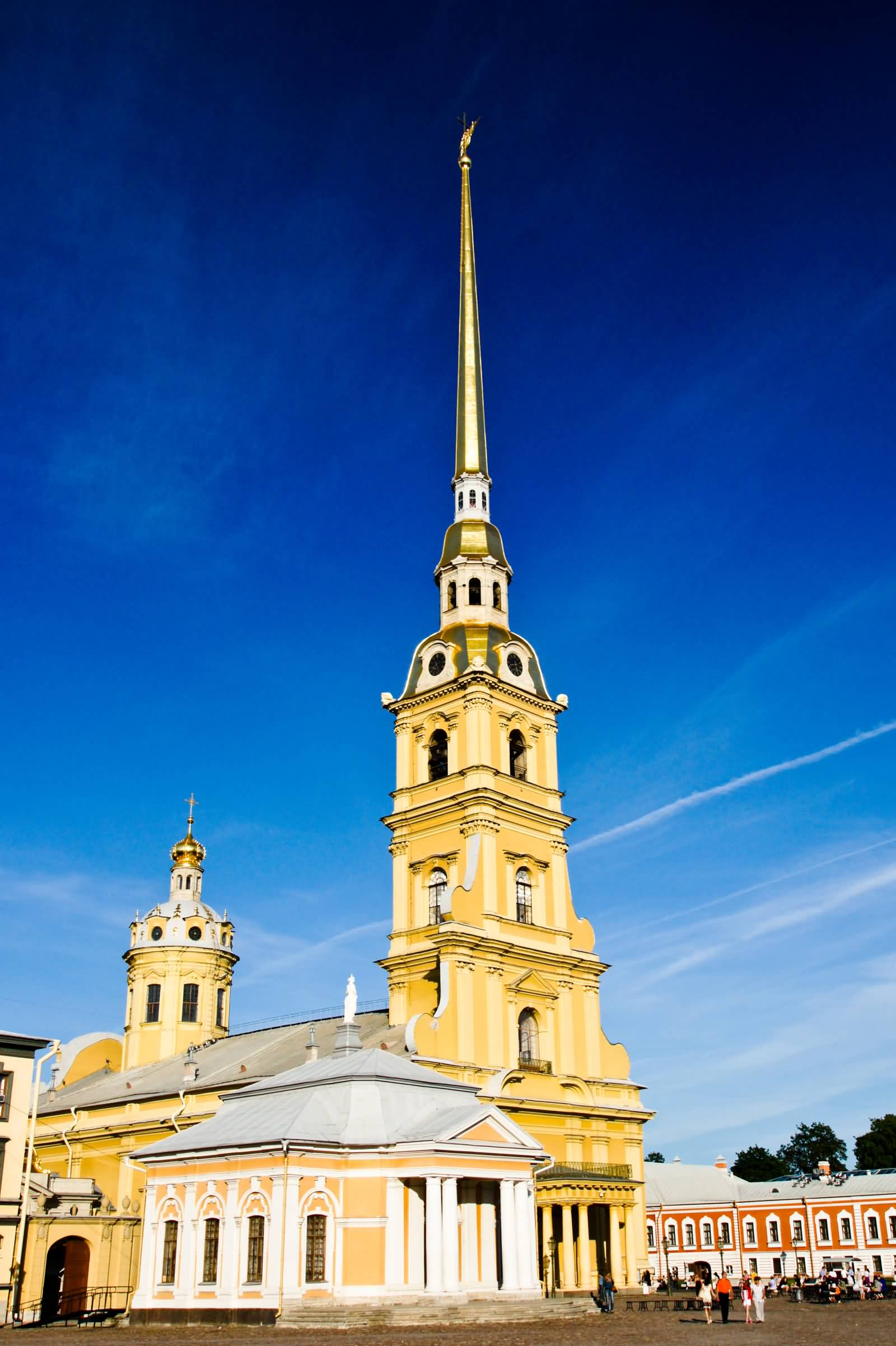 Side View Of The Peter And Paul Cathedral