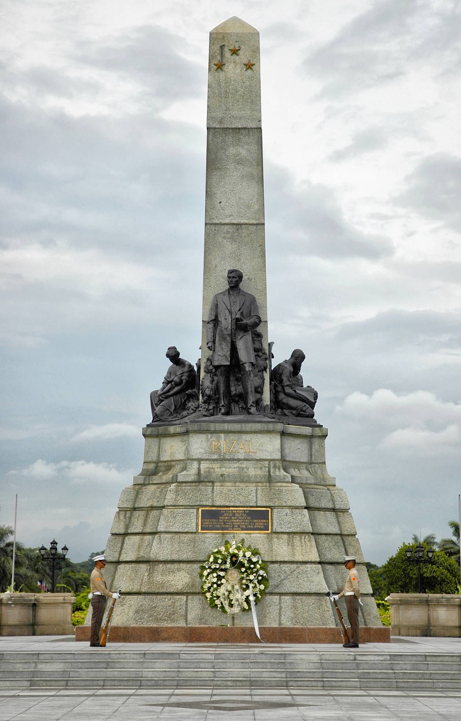 Statue Of Dr. Jose Rizal At Rizal Park In Philippines