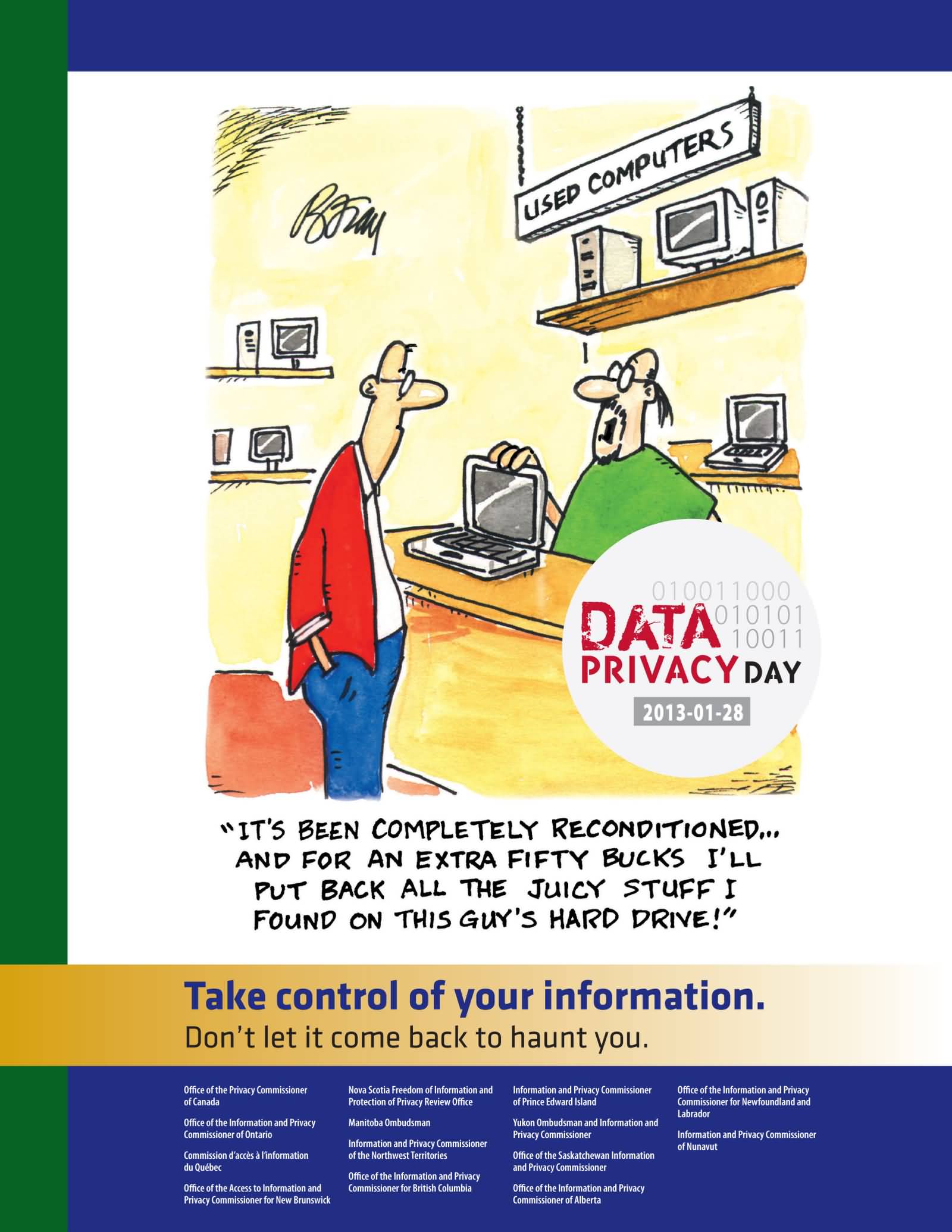 Take Control Of Your Information Don’t Let It Come Back To Haunt You Data Privacy Day