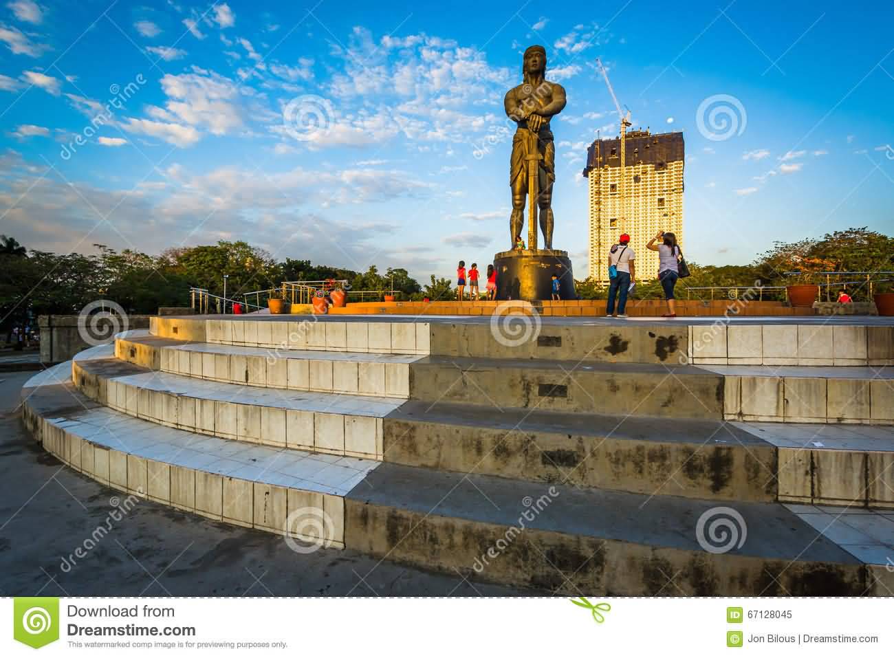 The Lapu Lapu Monument At Rizal Park In Manila, Philippines