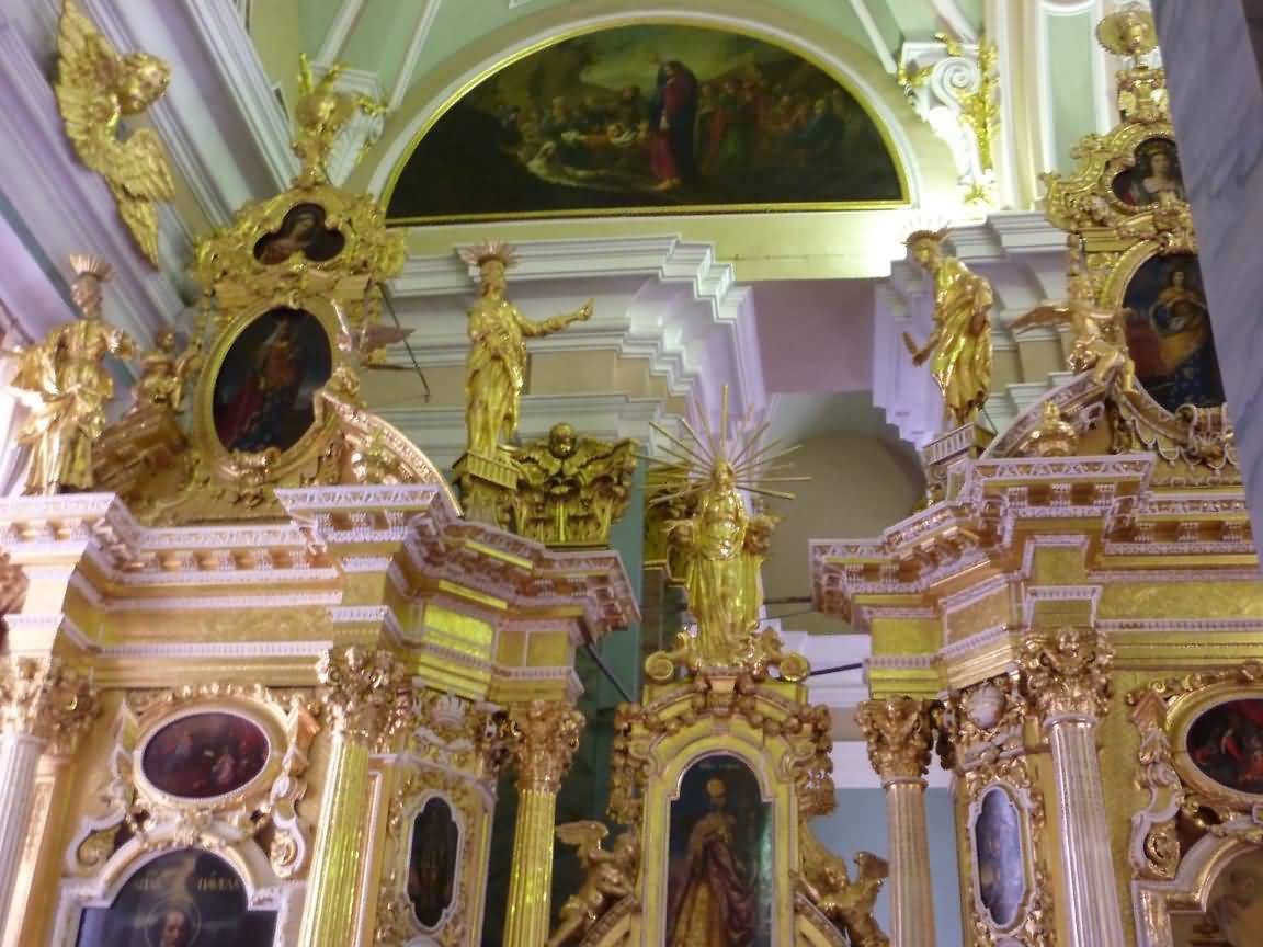 The Peter And Paul Cathedral Interior View