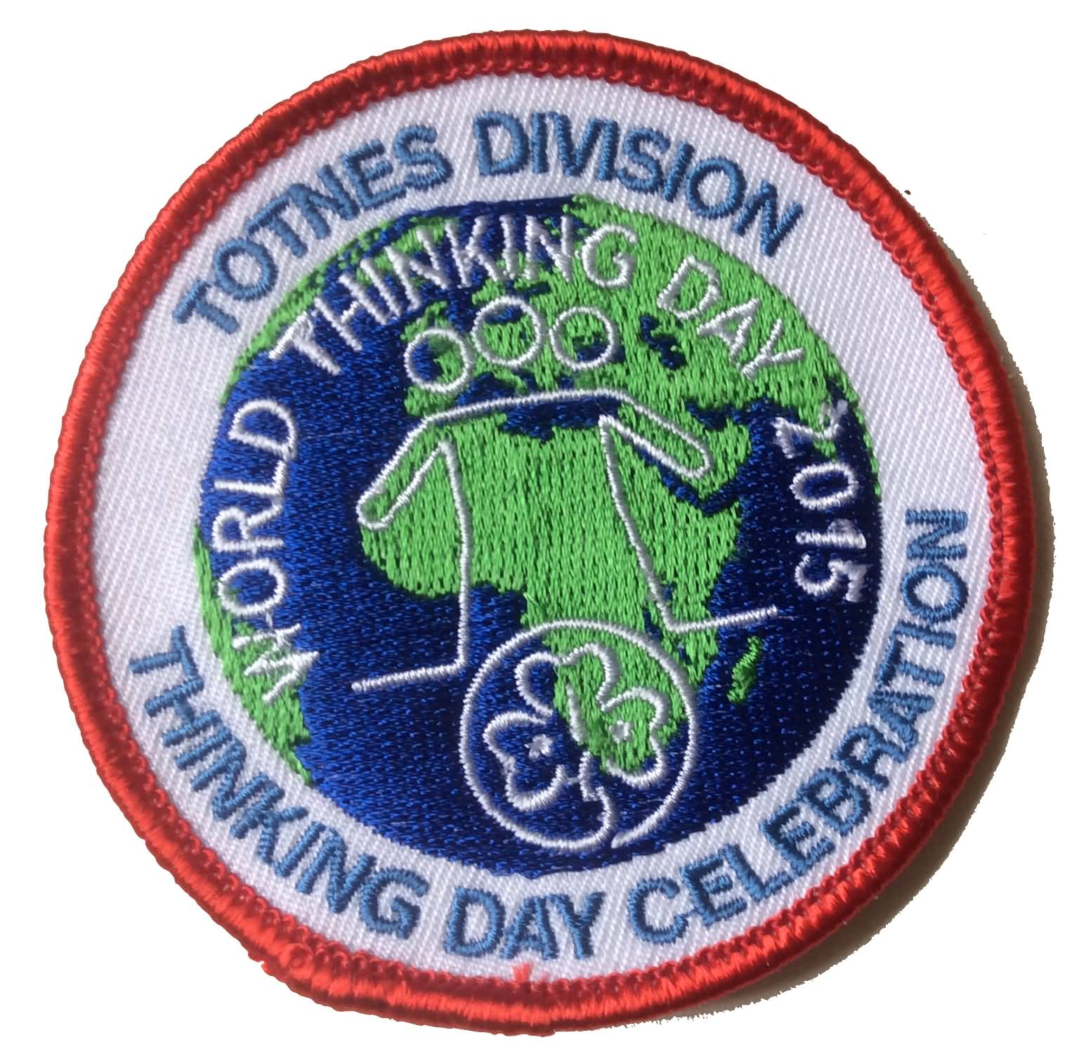 Thinking Day Celebration Woven Badge