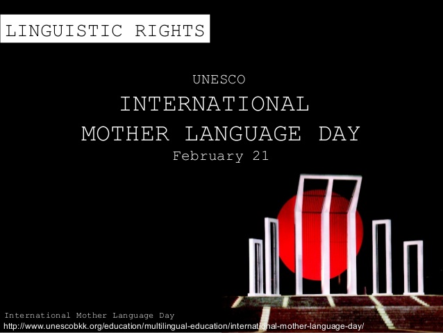 UNESCO International Mother Language Day February 21