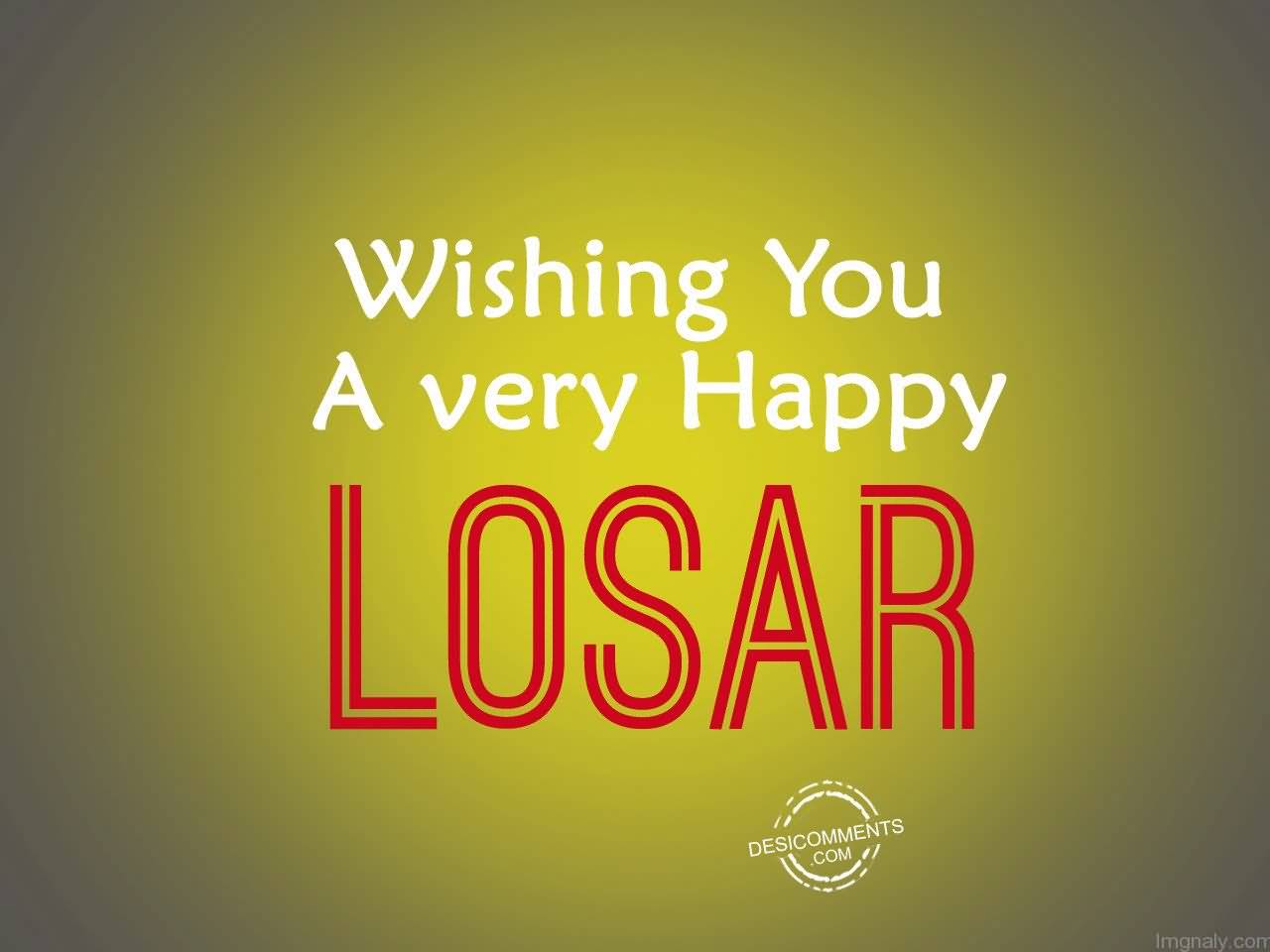 Wishing You A Very Happy Losar Picture