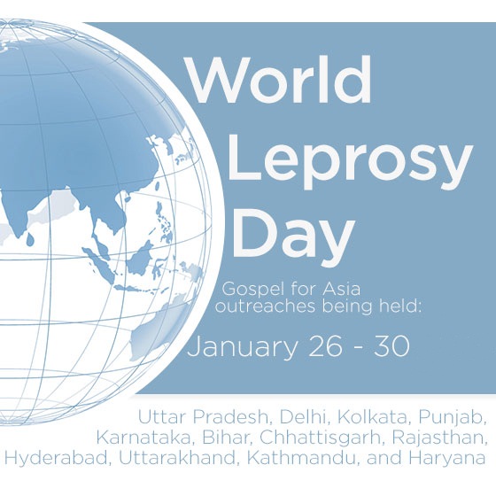 World Leprosy Day Gospel For Asia Outreaches Being Held