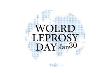 World Leprosy Day Jan 30 Illustration