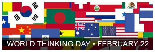 World Thinking Day February 22 World Flags Image