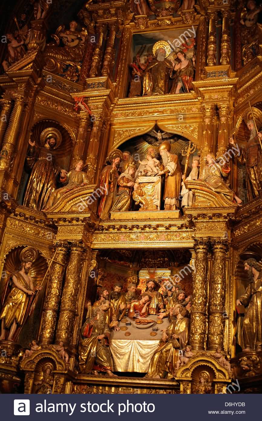 Altar In The Palma Cathedral