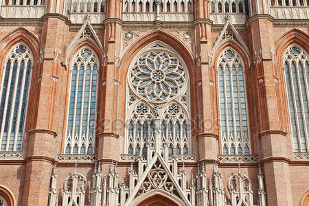Amazing Architecture On The Exteriors Walls Of The Cathedral Of La Plata