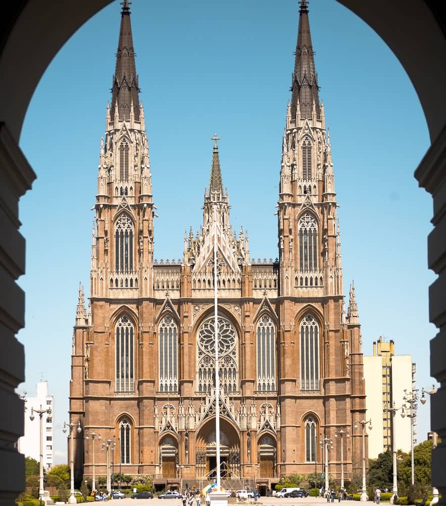 Beautiful View Of The Cathedral Of La Plata