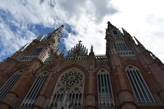 Cathedral Of La Plata Front View