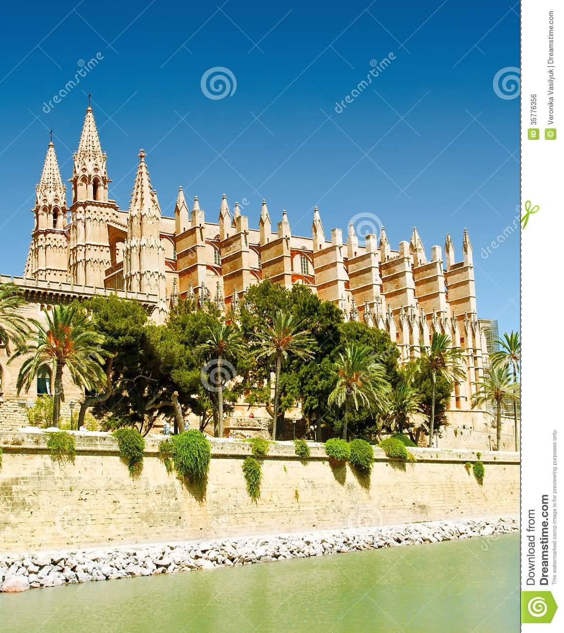 Cathedral Of Palma In Spain