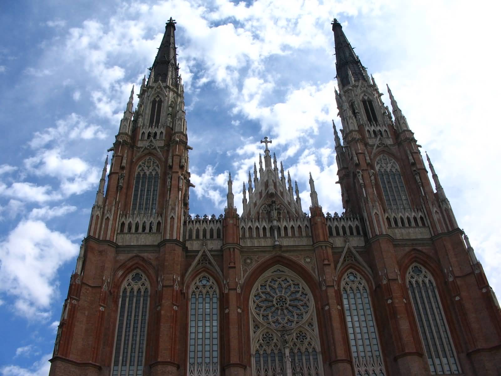 Exterior View Of The Cathedral Of La Plata