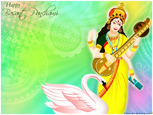 Happy Basant Panchami Ecard