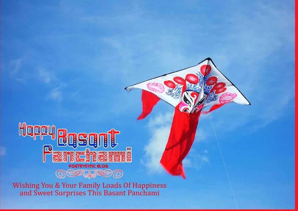 Happy Basant Panchami Wishing You & Your Family Loads Of Happiness And Sweet Surprises This Basant Panchami