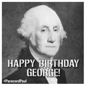 Happy Birthday George Washington