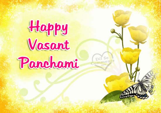 Happy Vasant Panchami Wishes Ecard