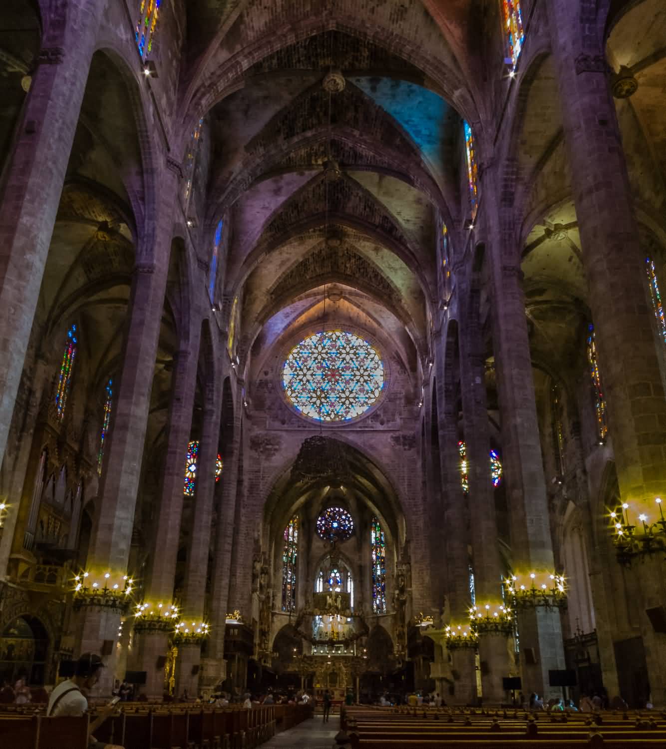 Interior Of The Palma Cathedral