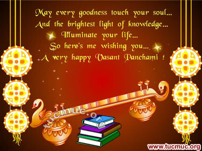 May Every Goodness Touch Your Soul And The Brightest Light Of Knowledge A Very Happy Vasant Panchami