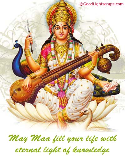 May Maa Fill Your Life With Eternal Light Of Knowledge