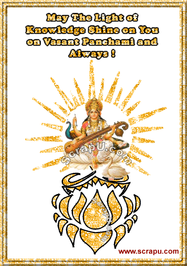 May The Light Of Knowledge Shine On You On Vasant Panchami And Always