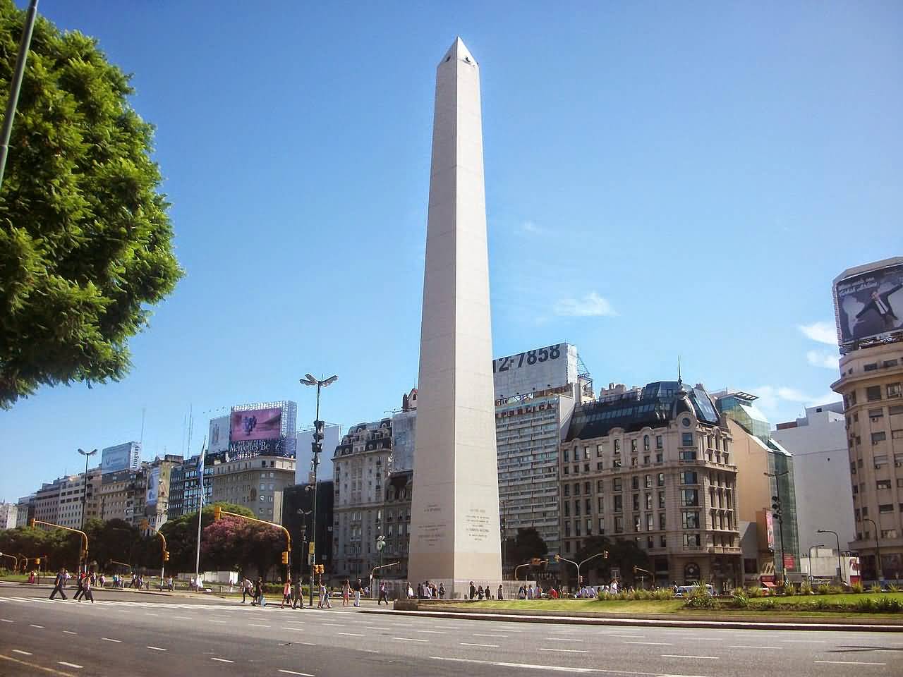 Obelisco de Buenos Aires In Argentina