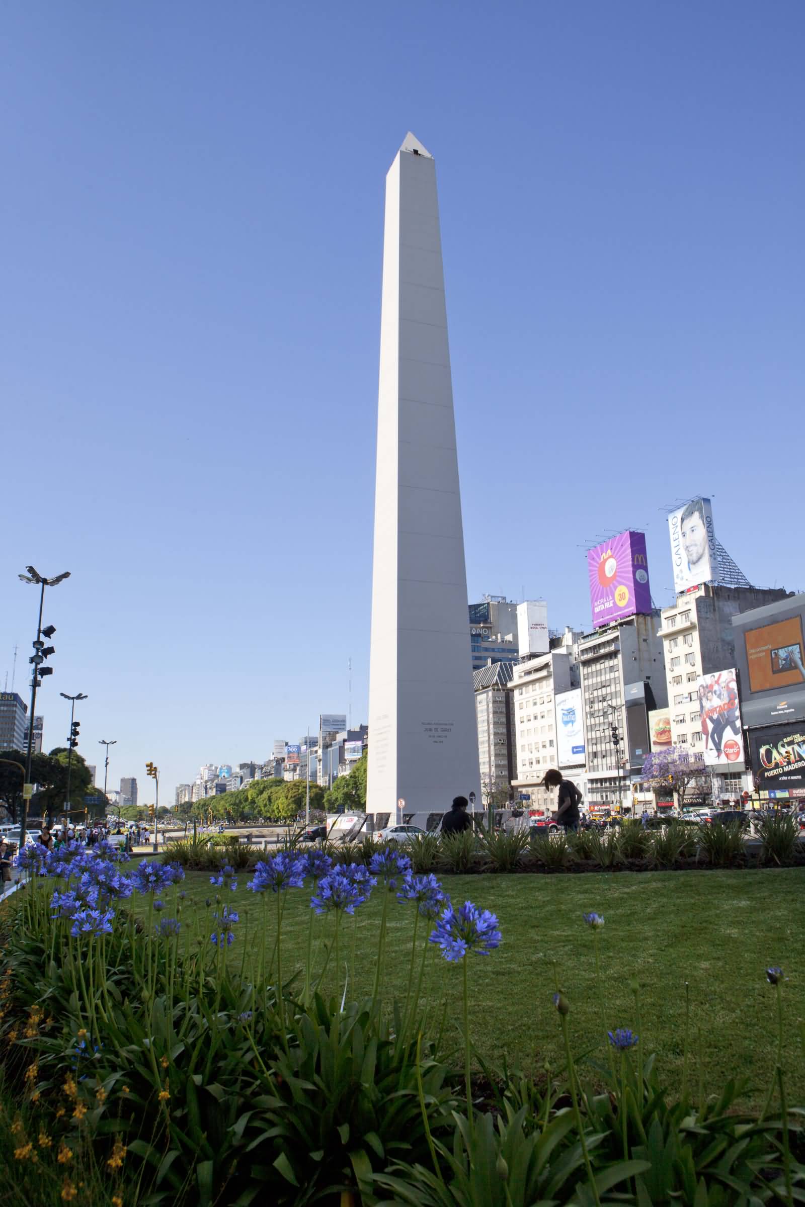 Obelisco de Buenos Aires View From Garden