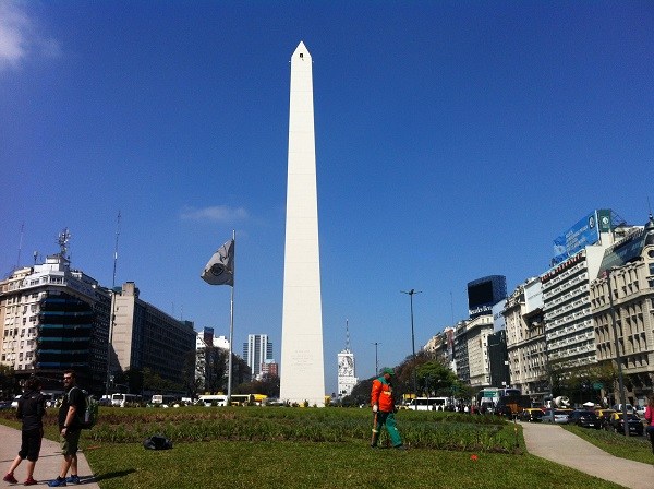 Obelisk In Buenos Aires, Argentina