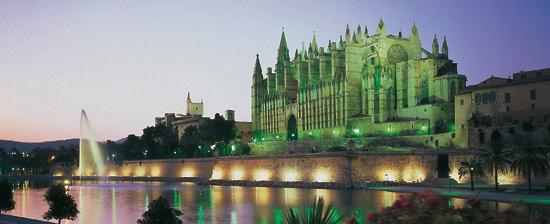 Palma Cathedral At Dusk