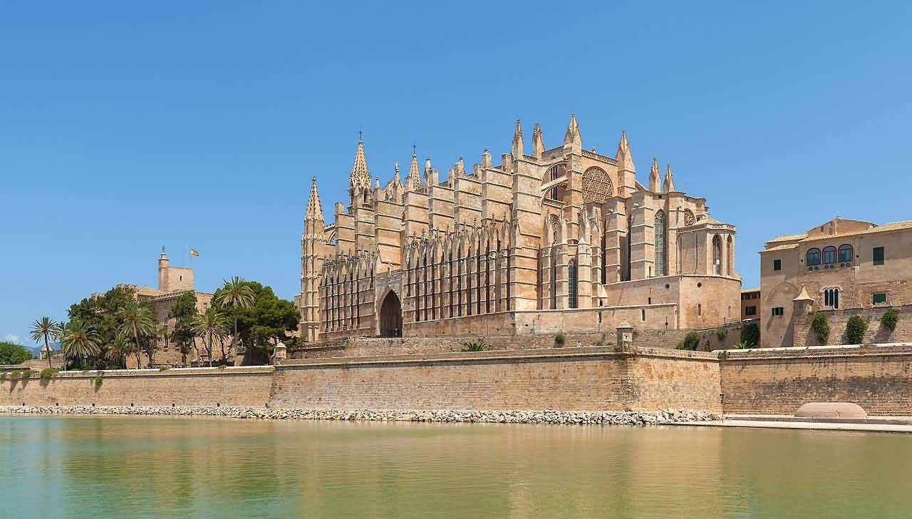 Palma Cathedral Beautiful Ocean View