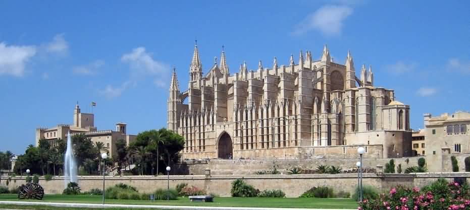 Palma Cathedral In Spain