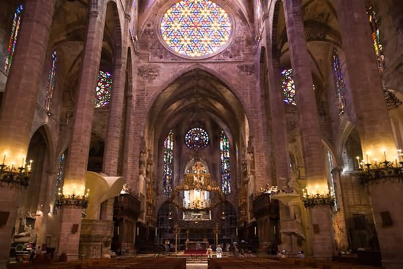 Palma Cathedral Inside View