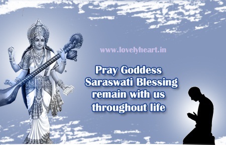 Pray Goddess Saraswati Blesssing Remain With Us Throughout Life Happy asant Panchami