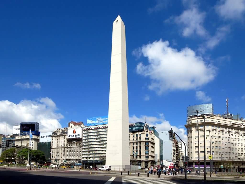 The Obelisco de Buenos Aires In Argentina