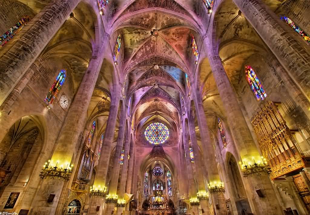 The Palma Cathedral Interior View