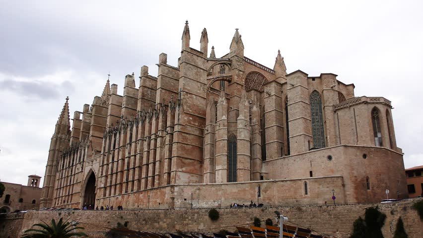 The Palma Cathedral Side View