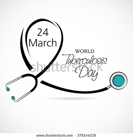 24 March World Tuberculosis Day Stethoscope Illustration