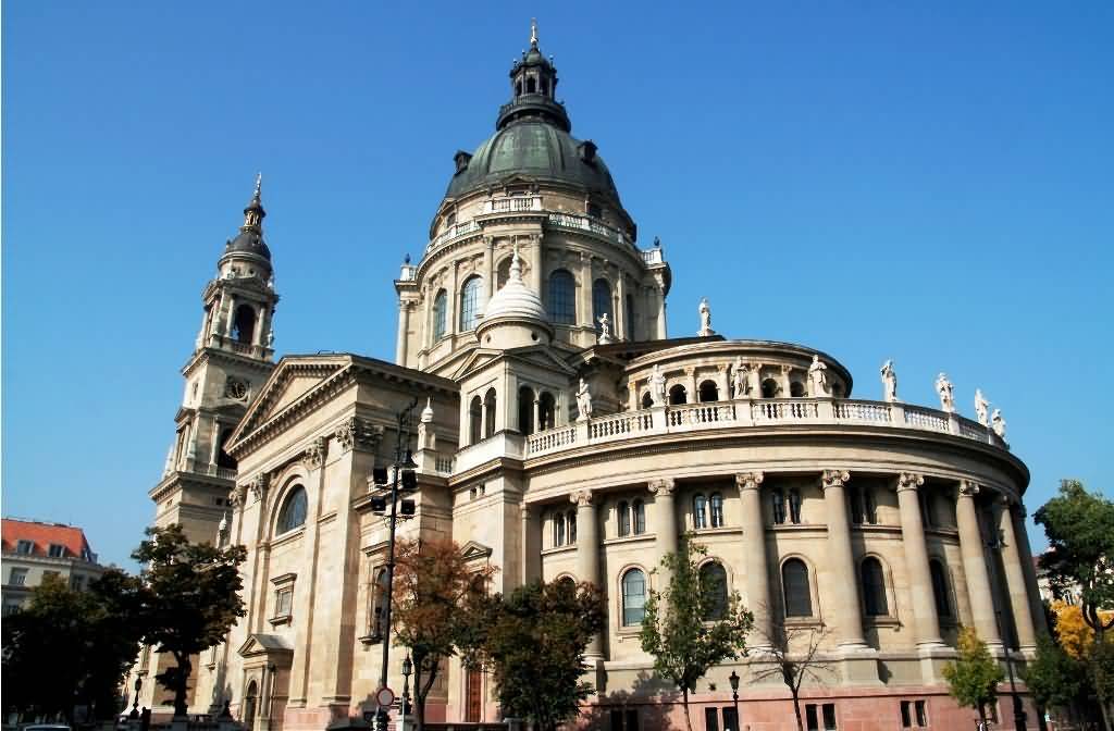 Backside View Of The Saint Stephen's Basilica