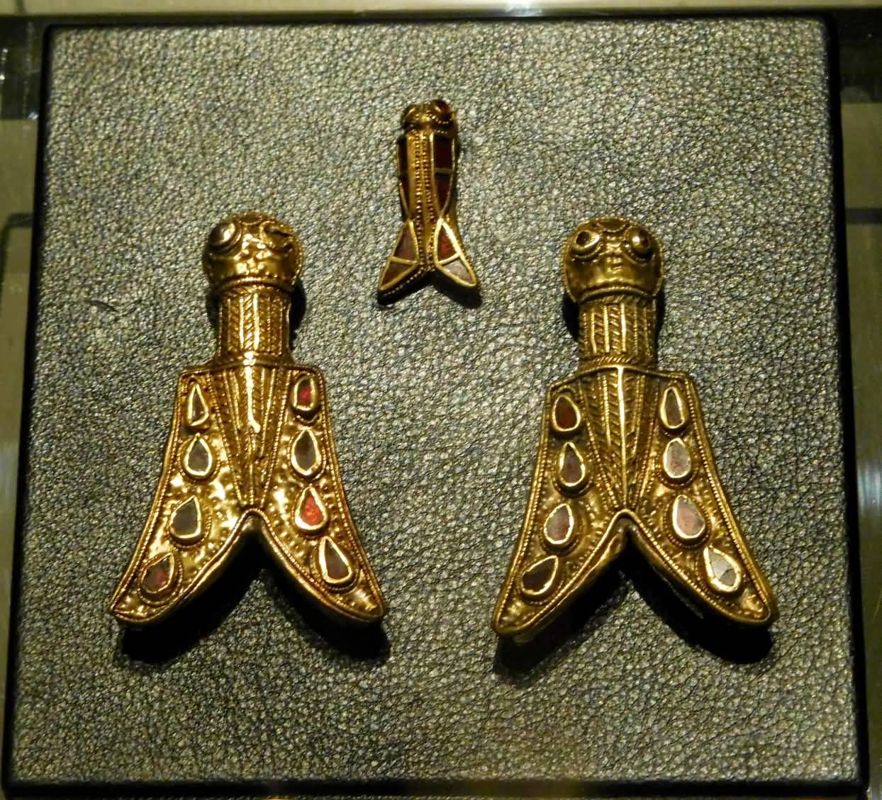 Cicada Brooches Inside The Hungarian National Museum