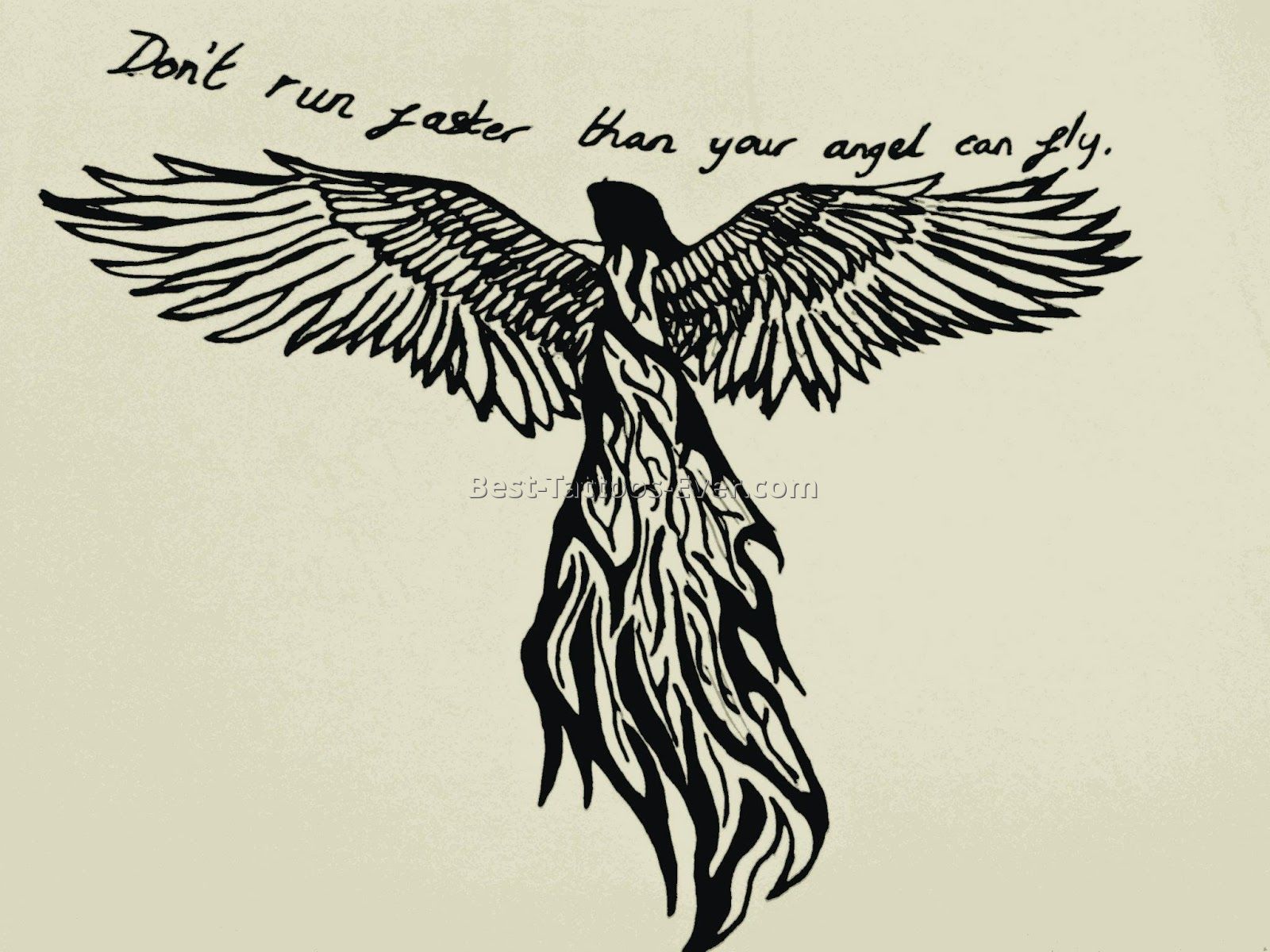 angel tattoo designs 5