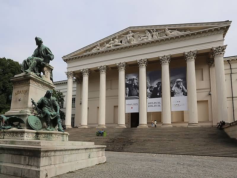 Facade Of The Hungarian National Museum