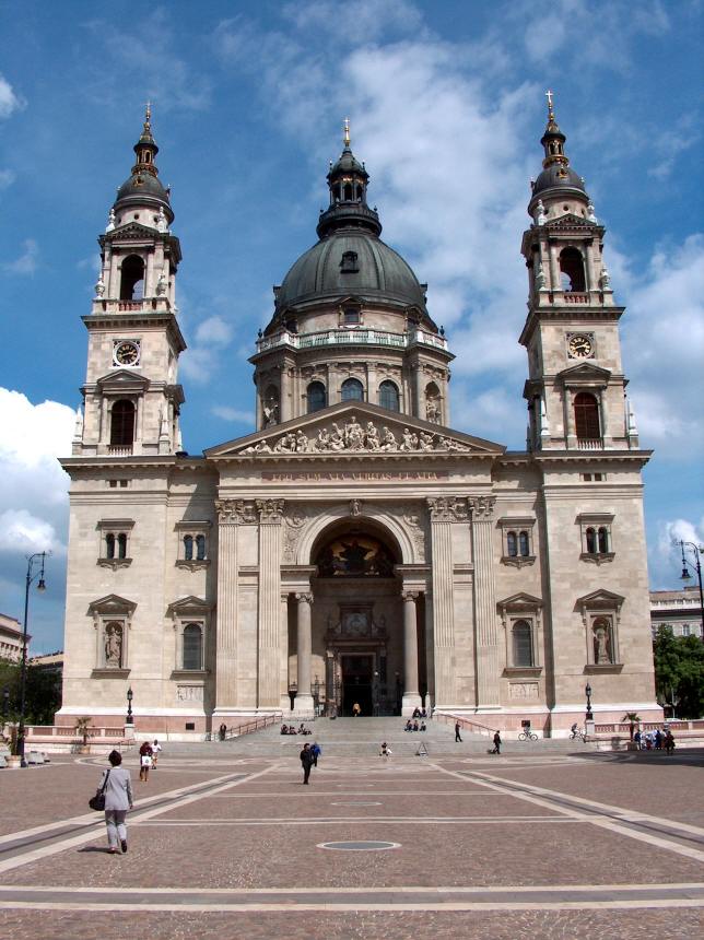 Front Entrance Of The Saint Stephen’s Basilica