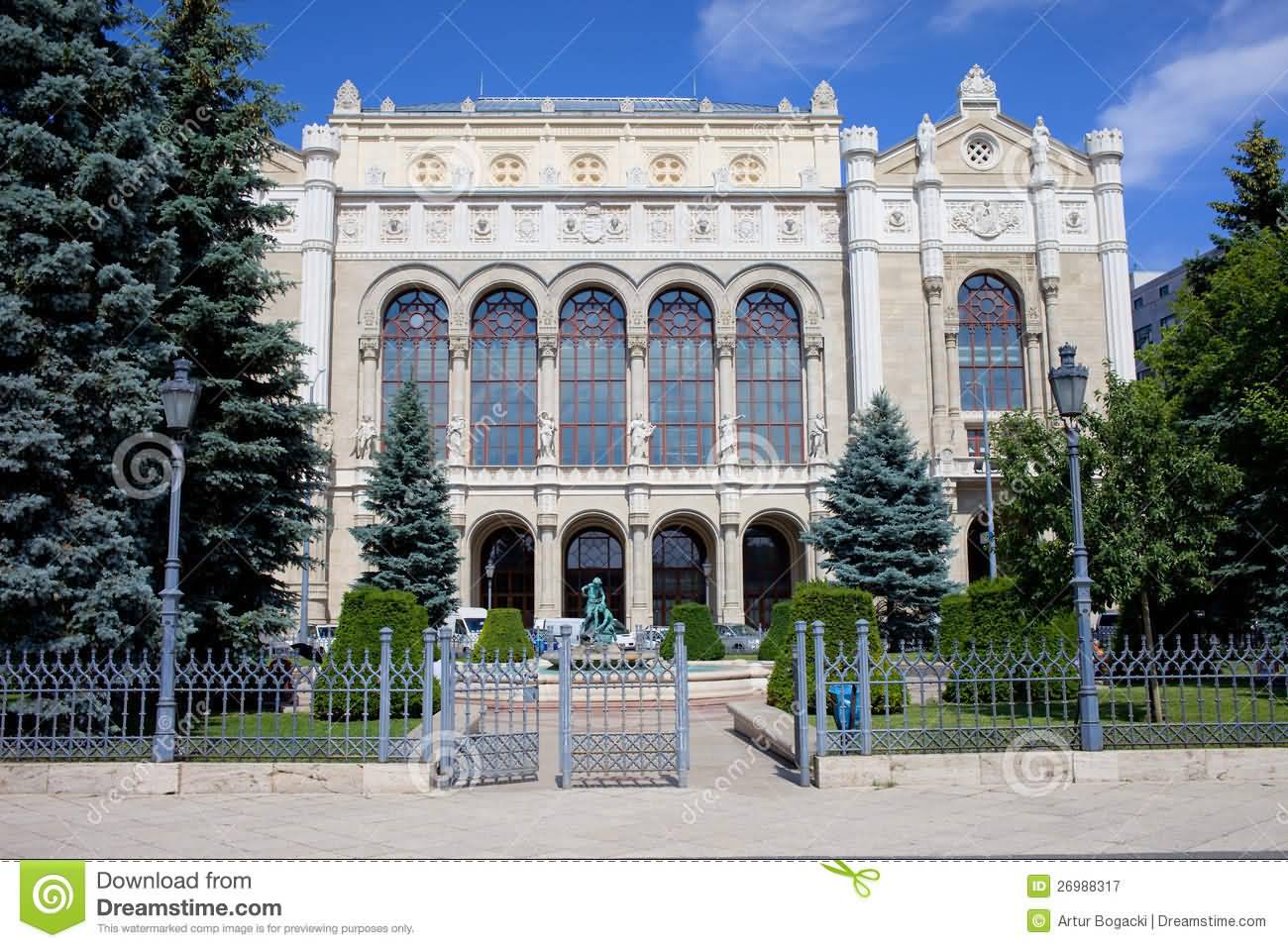 Front View Of The Vigado Concert Hall