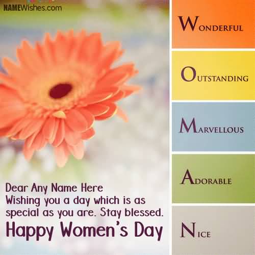 45 Most Beautiful Women's Day Greeting Card Pictures